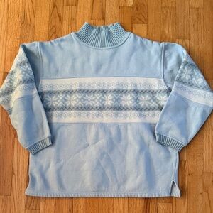 Oversized winter mock neck